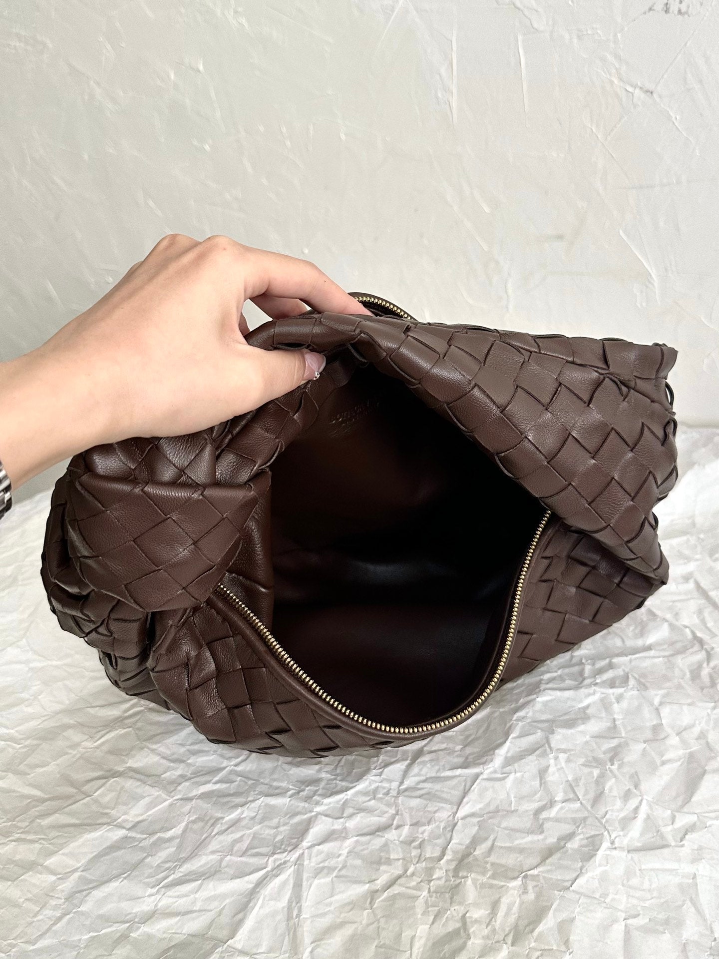 BV TEEN JODIE 36CM DAIM CHOCOLAT