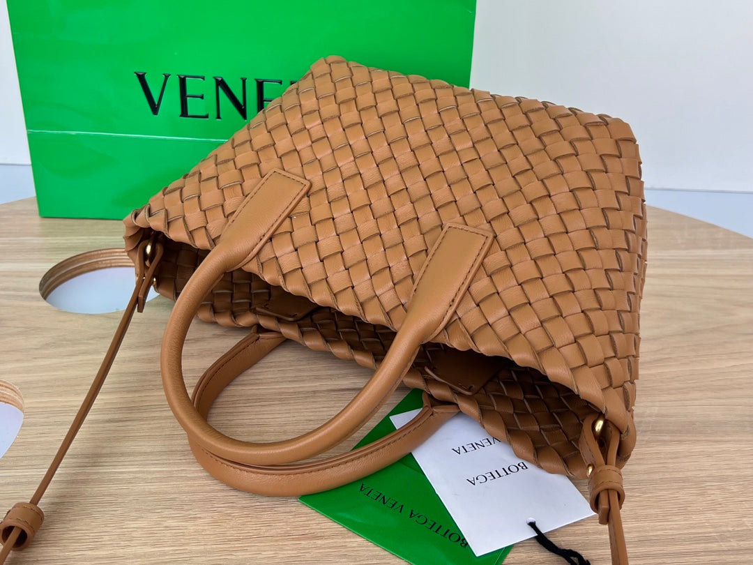 MINI CABAT 20 EN AGNEAU BRONZE BROWN