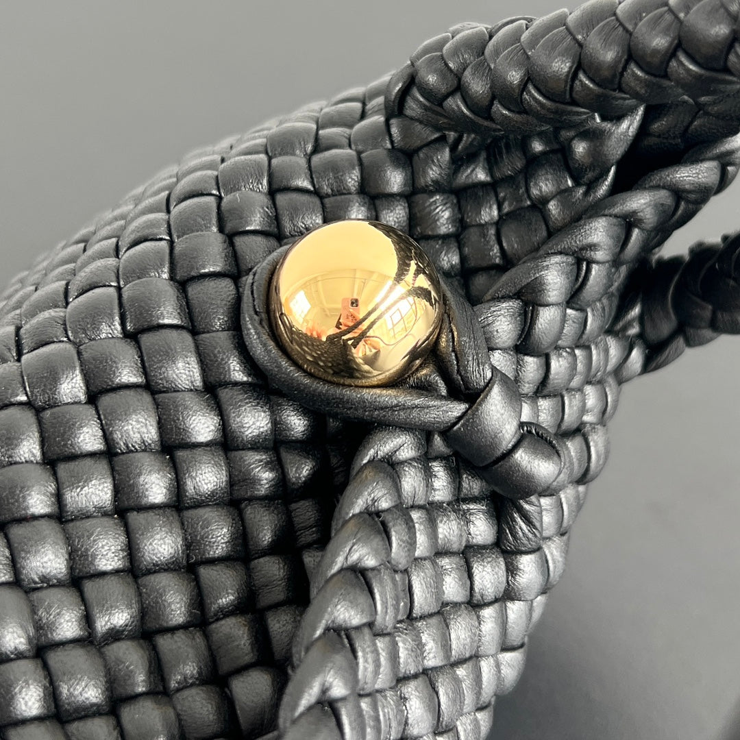 MINI TOSCA 20 EN CUIR DE VEAU NOIR