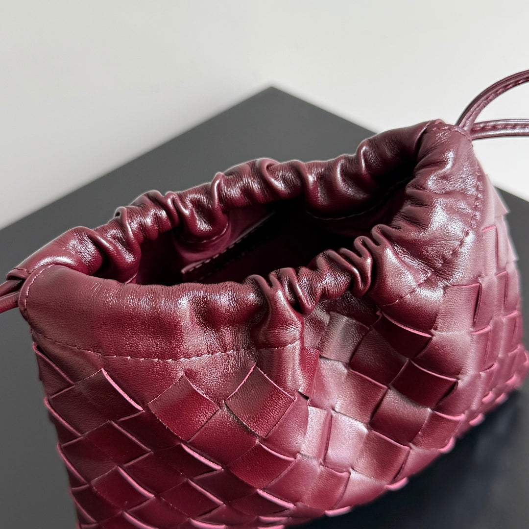 PETIT SAC POUSSIÈRE 21 EN AGNEAU BOURGOGNE