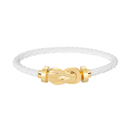 [Shinejoy]CHANCE LARGE 8 FIGURE BUCKLE NO DIAMOND BRACELET GOLD