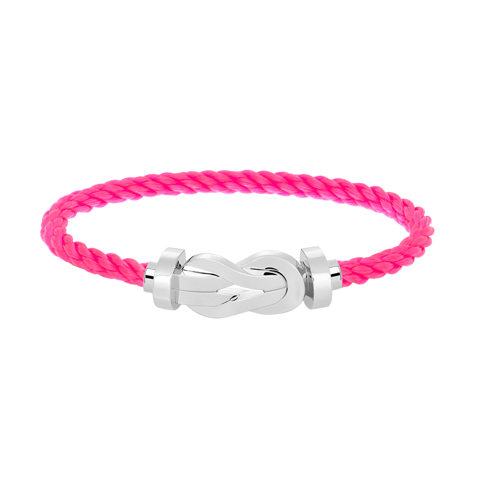 [Shinejoy]CHANCE LARGE 8 FIGURE BUCKLE NO DIAMOND BRACELET SILVER