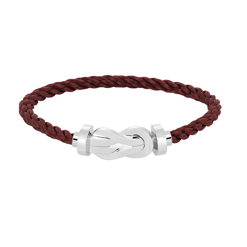 [Shinejoy]CHANCE LARGE 8 FIGURE BUCKLE NO DIAMOND BRACELET SILVER
