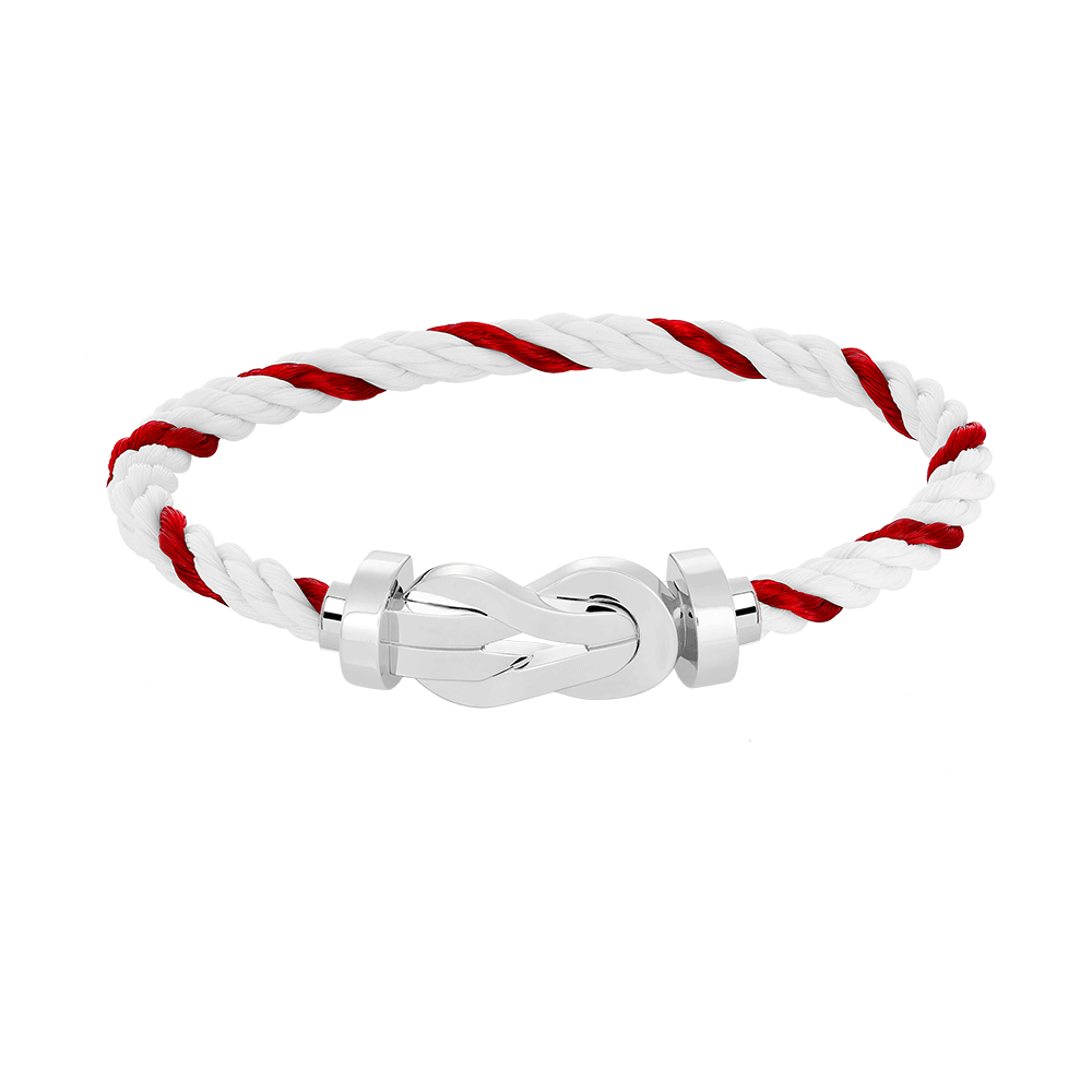[Shinejoy]CHANCE LARGE 8 FIGURE BUCKLE NO DIAMOND BRACELET SILVER