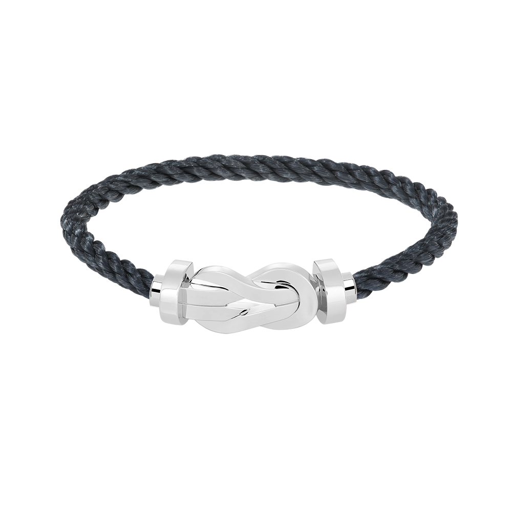 [Shinejoy]CHANCE LARGE 8 FIGURE BUCKLE NO DIAMOND BRACELET SILVER