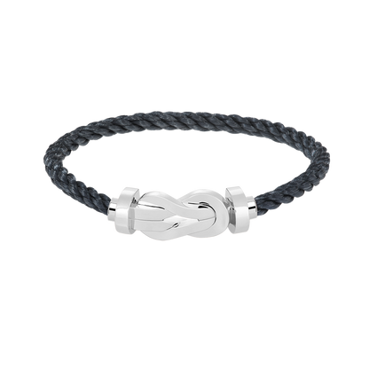 [Shinejoy]CHANCE LARGE 8 FIGURE BUCKLE NO DIAMOND BRACELET SILVER