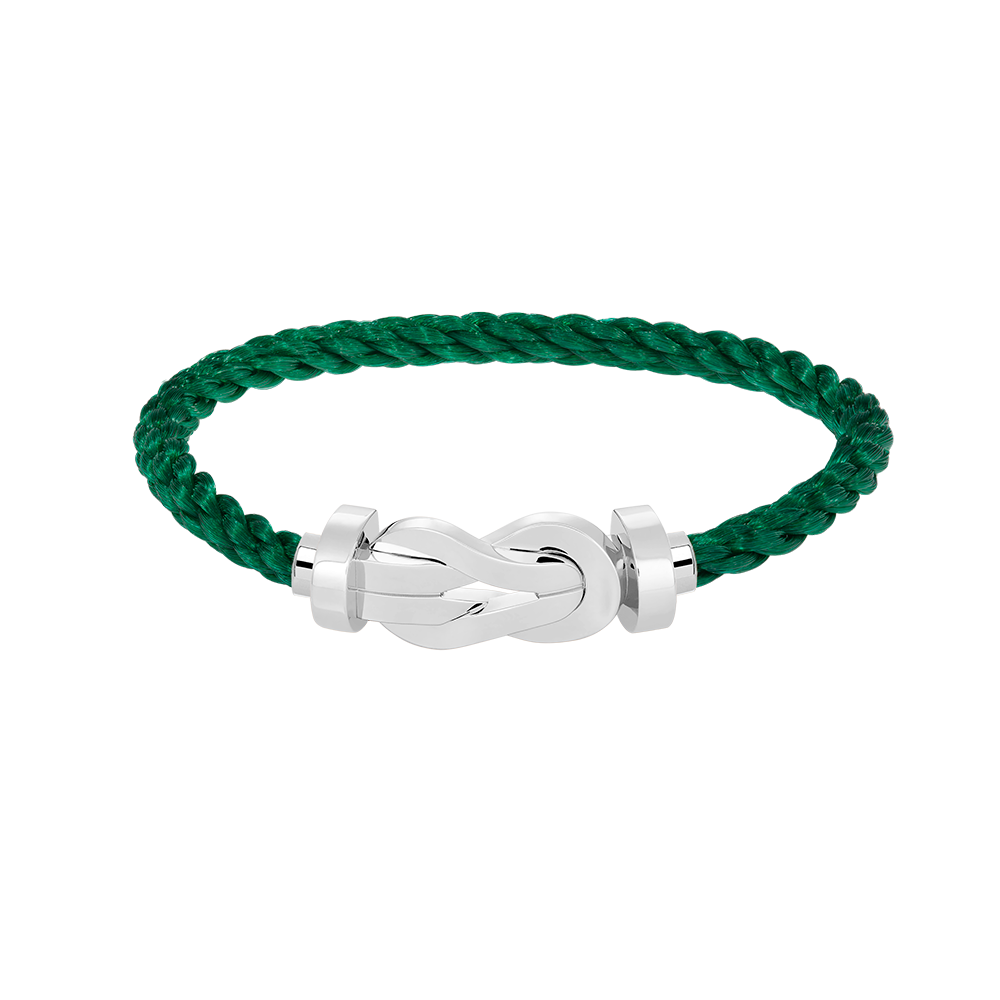 [Shinejoy]CHANCE LARGE 8 FIGURE BUCKLE NO DIAMOND BRACELET SILVER