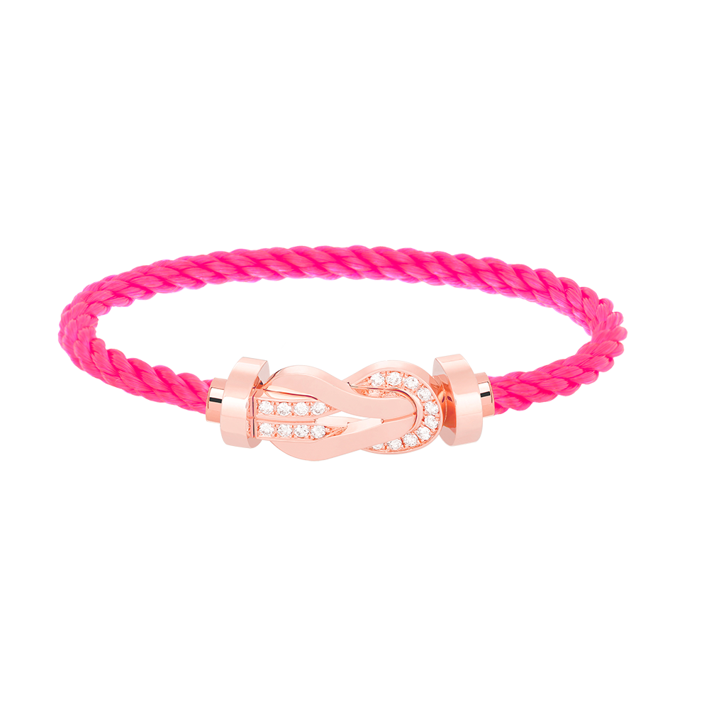 [Shinejoy]CHANCE LARGE 8 FIGURE BUCKLE HALF DIAMOND BRACELET Shinejoy GOLD