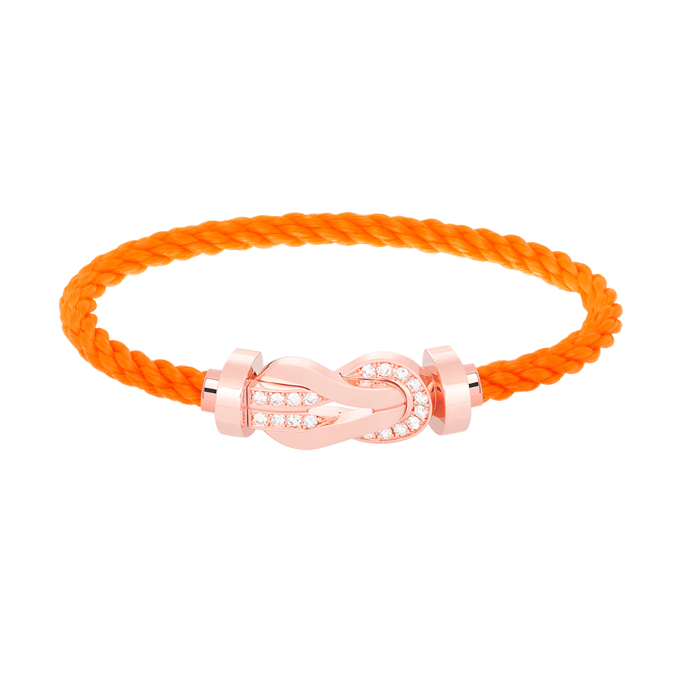 [Shinejoy]CHANCE LARGE 8 FIGURE BUCKLE HALF DIAMOND BRACELET Shinejoy GOLD