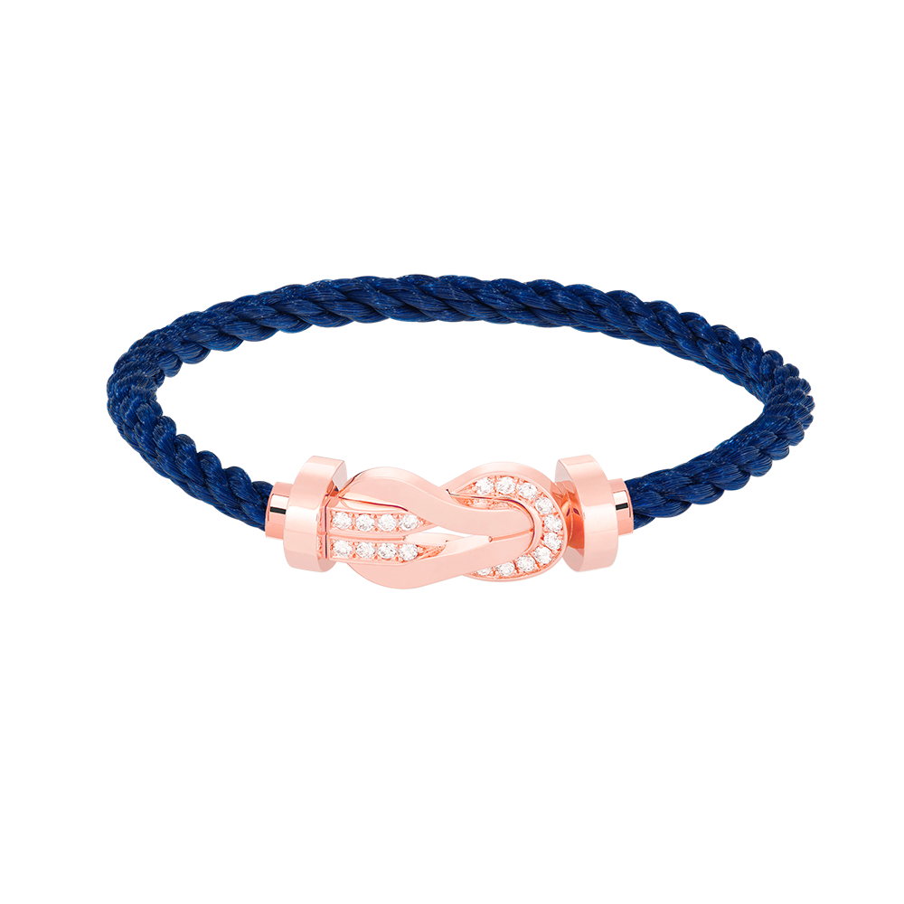 [Shinejoy]CHANCE LARGE 8 FIGURE BUCKLE HALF DIAMOND BRACELET Shinejoy GOLD