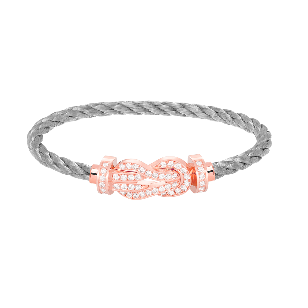 [Shinejoy]CHANCE LARGE 8 FIGURE BUCKLE FULL DIAMOND BRACELET Shinejoy GOLD