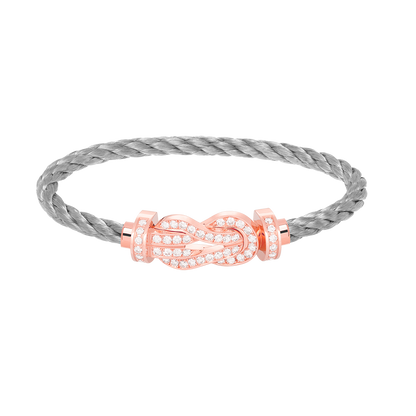 [Shinejoy]CHANCE LARGE 8 FIGURE BUCKLE FULL DIAMOND BRACELET Shinejoy GOLD