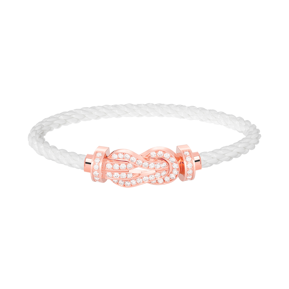 [Shinejoy]CHANCE LARGE 8 FIGURE BUCKLE FULL DIAMOND BRACELET Shinejoy GOLD