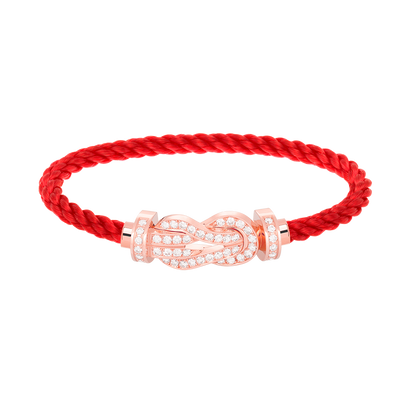 [Shinejoy]CHANCE LARGE 8 FIGURE BUCKLE FULL DIAMOND BRACELET Shinejoy GOLD