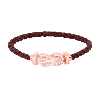 [Shinejoy]CHANCE LARGE 8 FIGURE BUCKLE FULL DIAMOND BRACELET Shinejoy GOLD