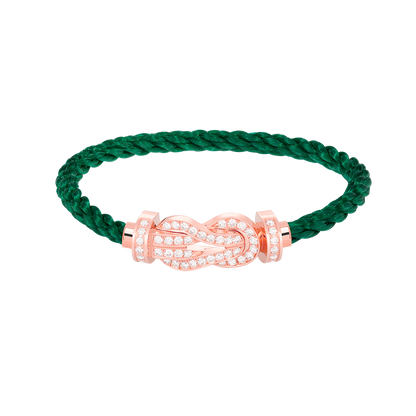[Shinejoy]CHANCE LARGE 8 FIGURE BUCKLE FULL DIAMOND BRACELET Shinejoy GOLD