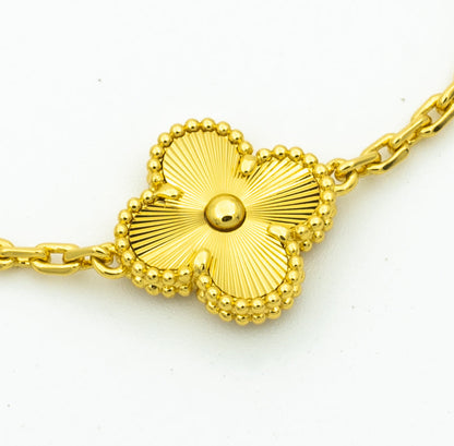 [Shinejoy] CLOVER 5 MOTIF LASER BRACELET COLLECTION
