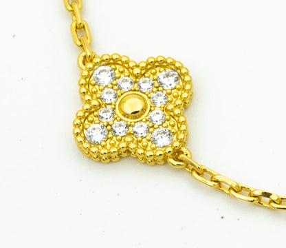 [Shinejoy] CLOVER 5 MOTIF LASER BRACELET COLLECTION