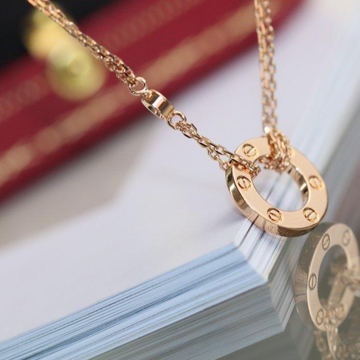 [Shinejoy]LOVE NECKLACE ADJUSTABLE Shinejoy GOLD 2 DIAMOND
