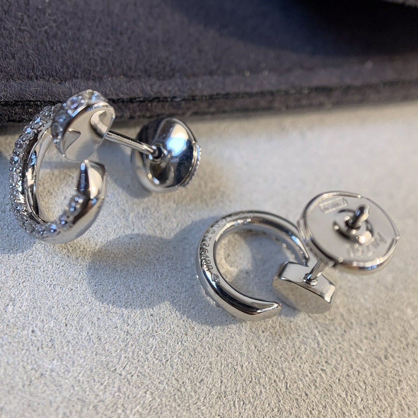 [Shinejoy]JUSTE EARRINGS SILVER DIAMONDS