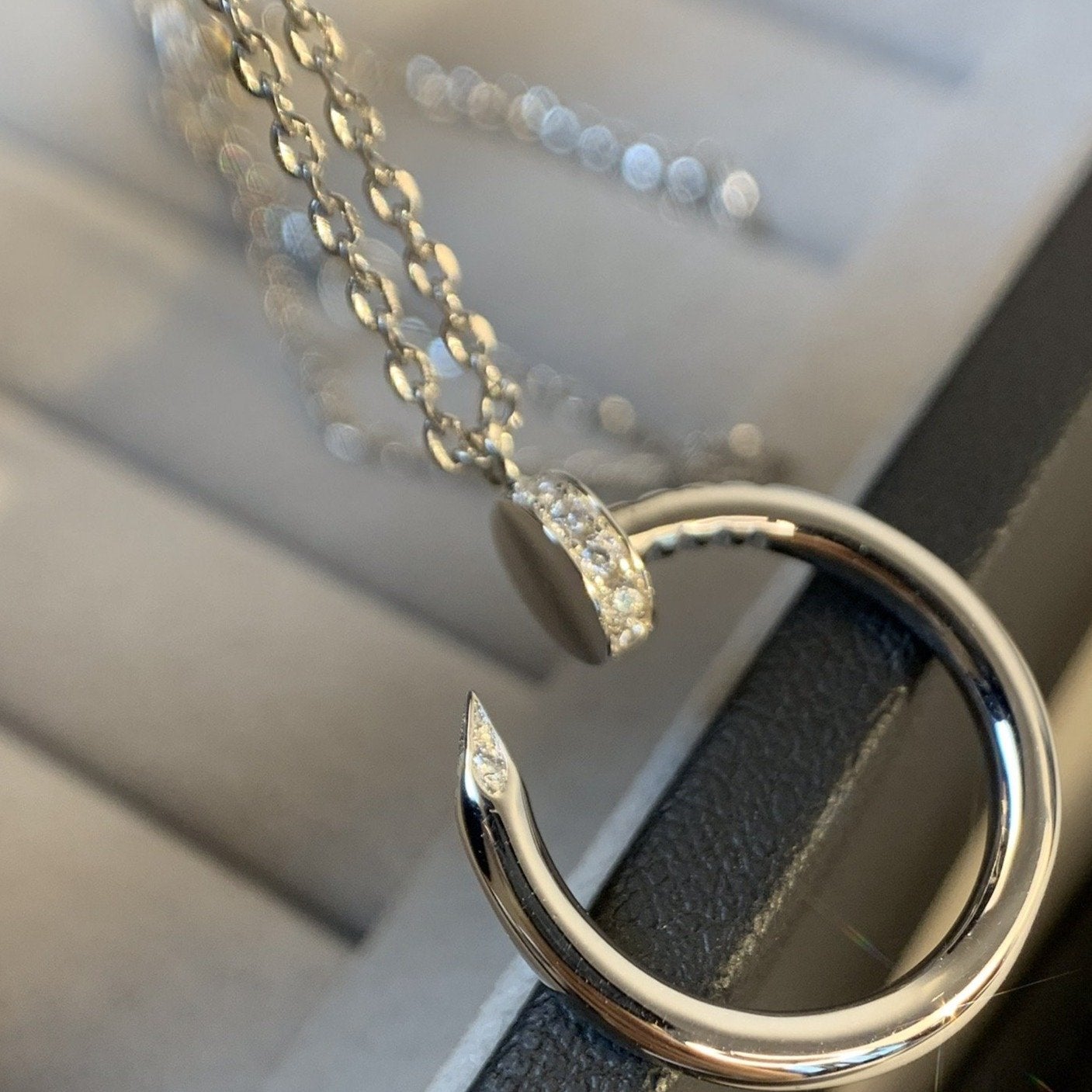 [Shinejoy]JUSTE NECKLACE SILVER