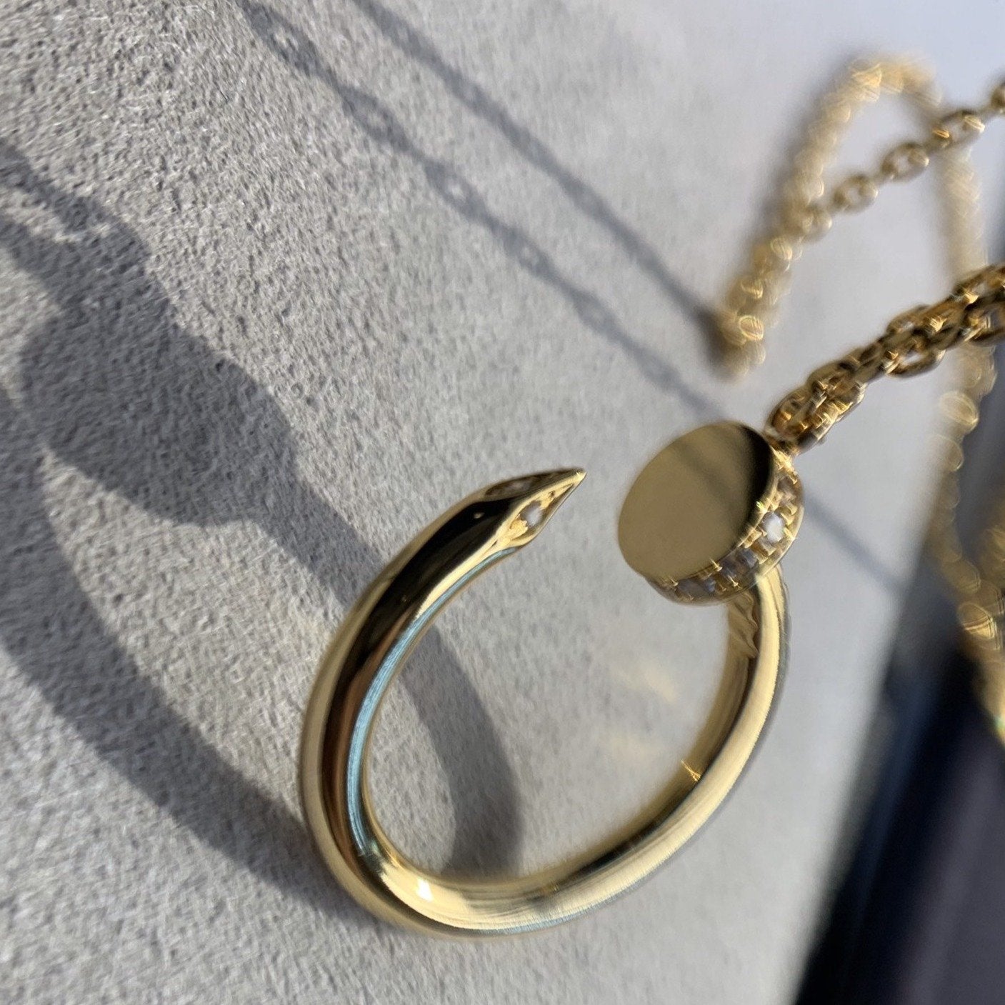 [Shinejoy]JUSTE NECKLACE GOLD