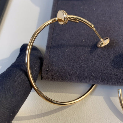 [Shinejoy]JUSTE EARRINGS GOLD DIAMONDS 1.8MM