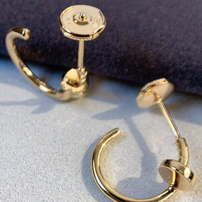 [Shinejoy]JUSTE EARRINGS PINK GOLD
