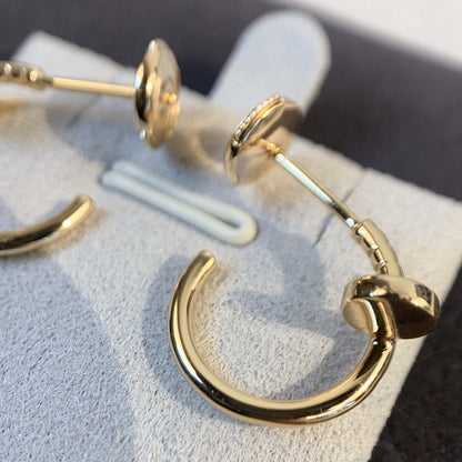 [Shinejoy]JUSTE EARRINGS PINK GOLD