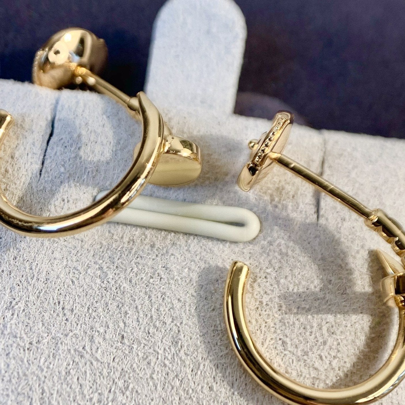 [Shinejoy]JUSTE EARRINGS PINK GOLD