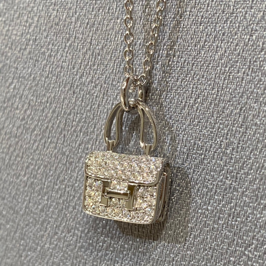 [Shinejoy]CONSTANCE PEDANT DIAMOND NECKLACE