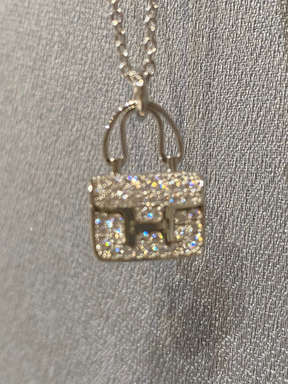 [Shinejoy]CONSTANCE PEDANT DIAMOND NECKLACE