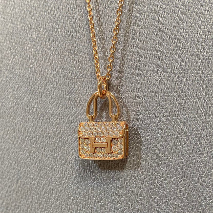 [Shinejoy]CONSTANCE PEDANT DIAMOND NECKLACE