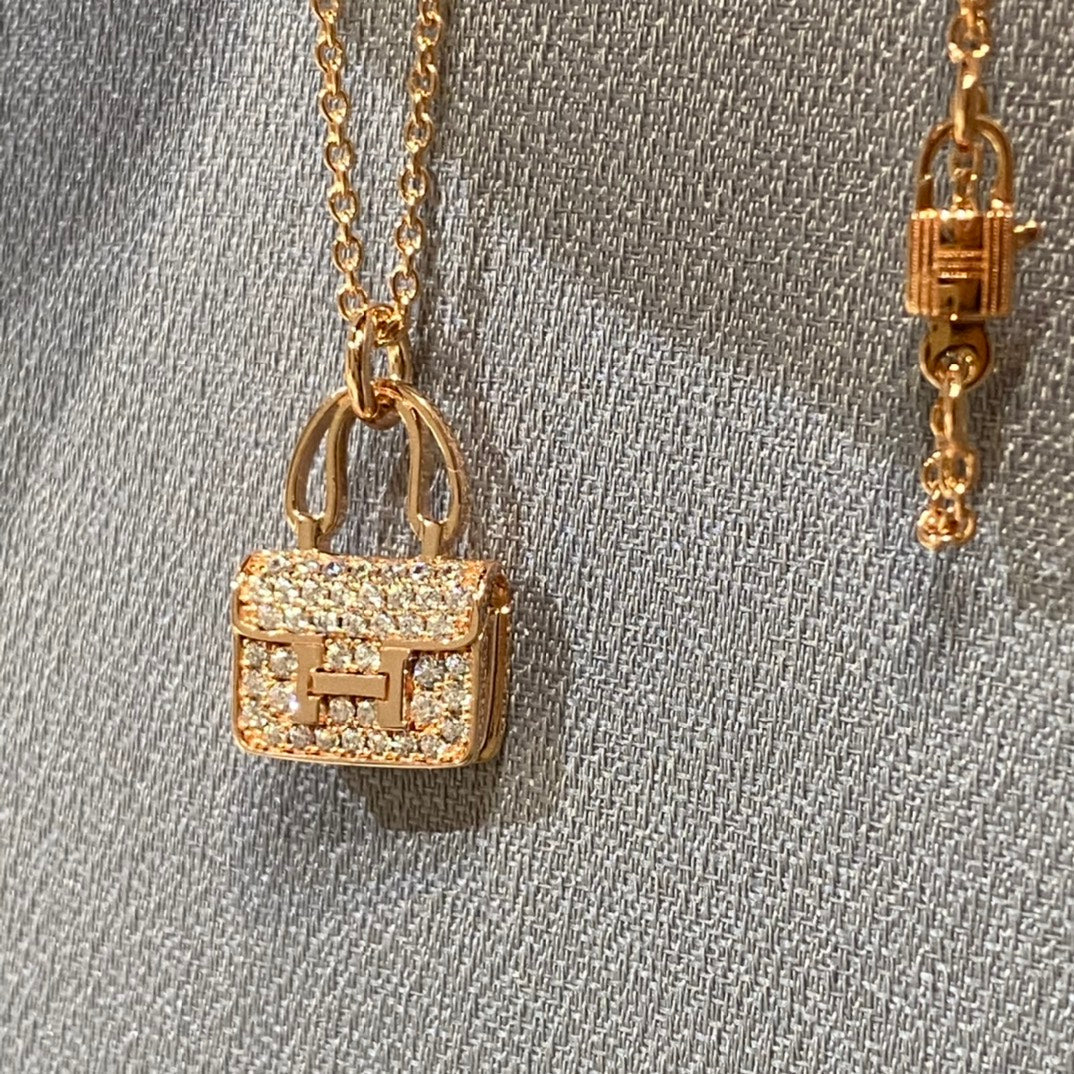 [Shinejoy]CONSTANCE PEDANT DIAMOND NECKLACE