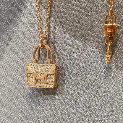 [Shinejoy]CONSTANCE PEDANT DIAMOND NECKLACE