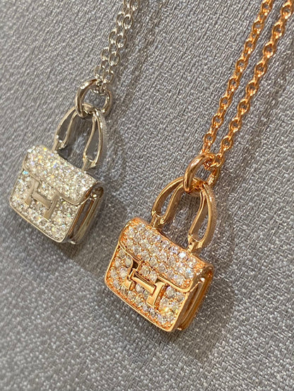 [Shinejoy]CONSTANCE PEDANT DIAMOND NECKLACE
