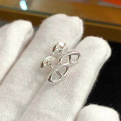 [Shinejoy]CHAINE SMALL EARRINGS GOLD AND SILVER