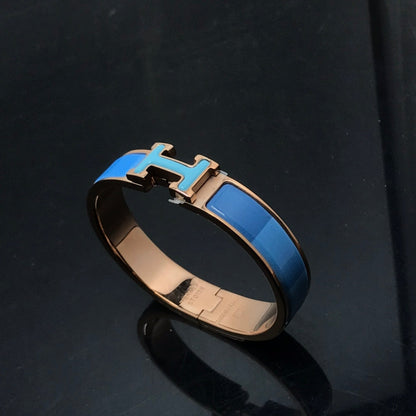 [Shinejoy]H BRACELET BLUE RAINBOW CERAMIC