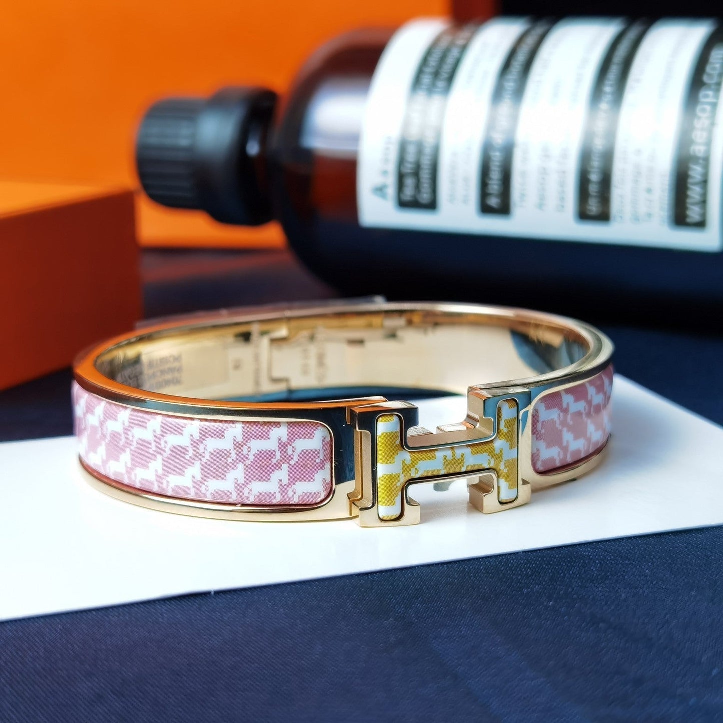 [Shinejoy]H HORSE BRACELET 12MM