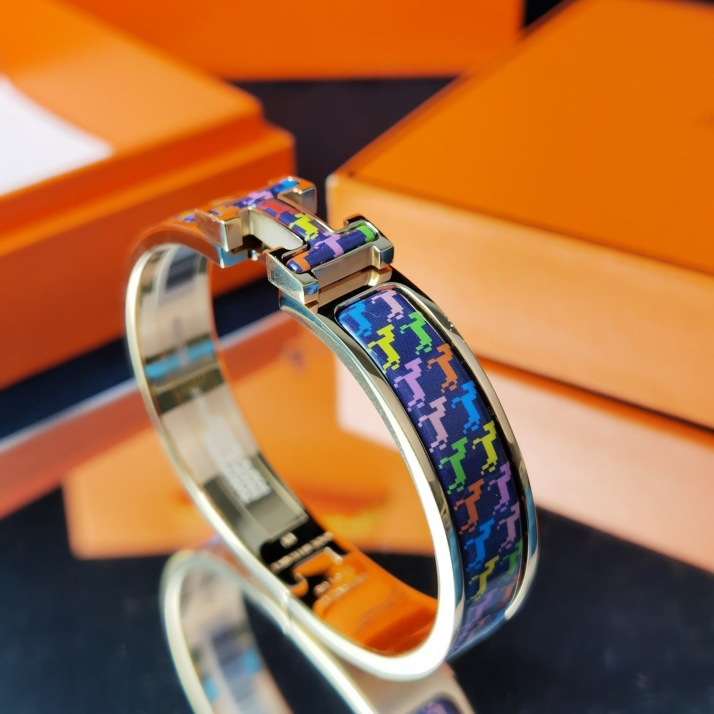[Shinejoy]H HORSE BRACELET 12MM