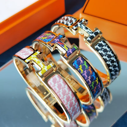 [Shinejoy]H HORSE BRACELET 12MM