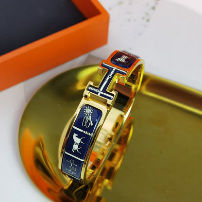 [Shinejoy]H COUVERTURES DARK BLUE BRACELET