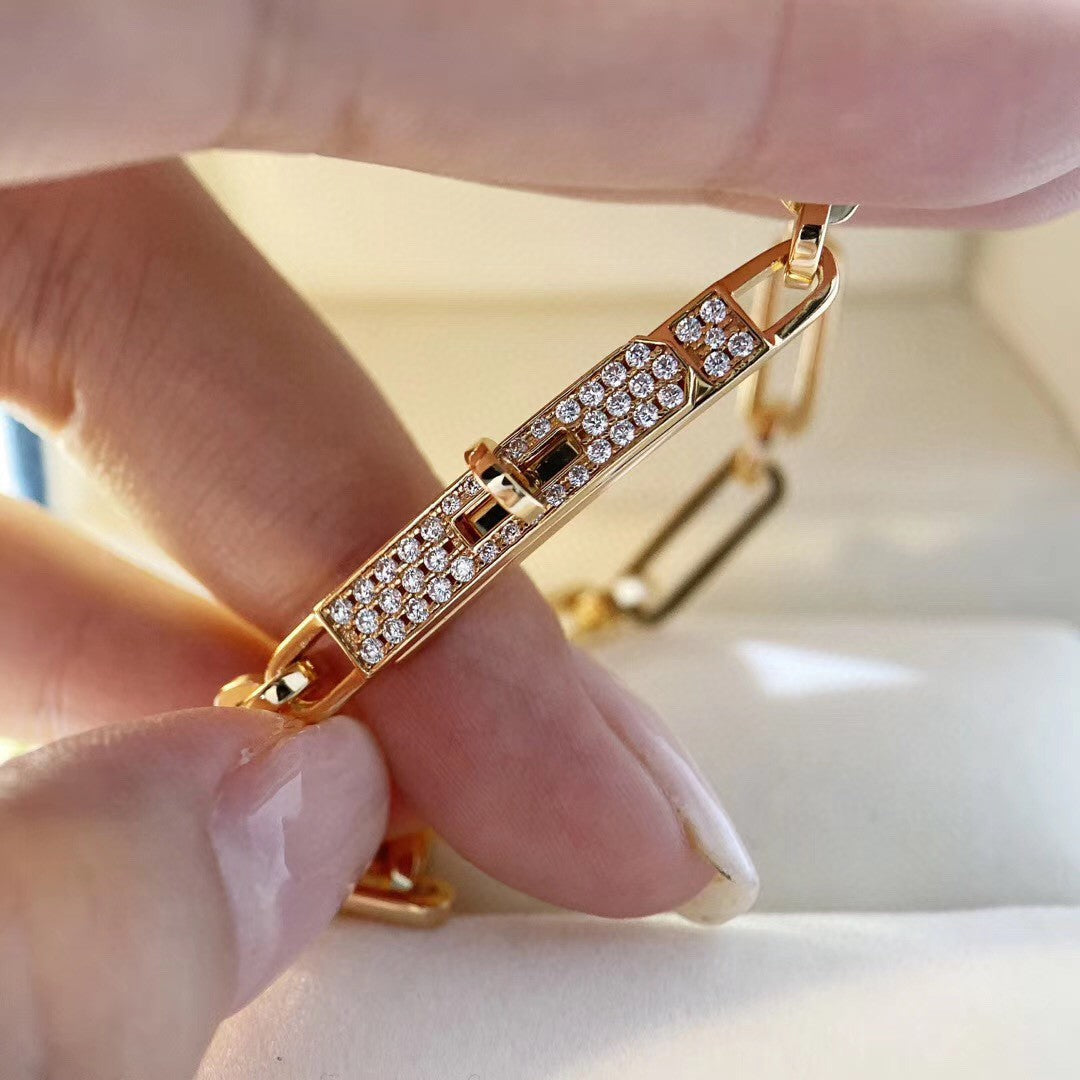 [Shinejoy]CHAINE BRACELET SMALL MODEL DIAMOND