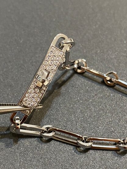 [Shinejoy]CHAINE BRACELET SMALL MODEL DIAMOND