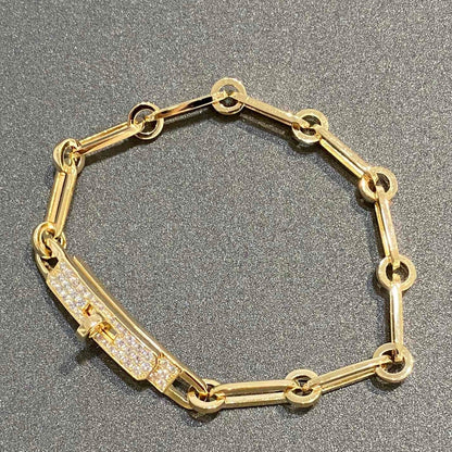 [Shinejoy]CHAINE BRACELET SMALL MODEL DIAMOND