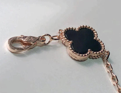 [Shinejoy]CLOVER 5 MOTIFS MULTICOLOR BRACELET