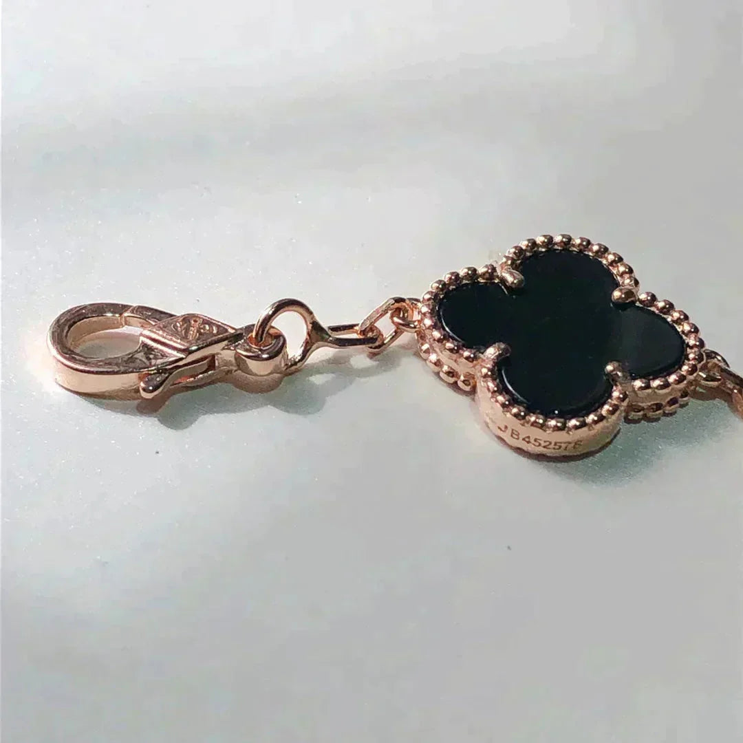 [Shinejoy]CLOVER 5 MOTIFS MULTICOLOR BRACELET