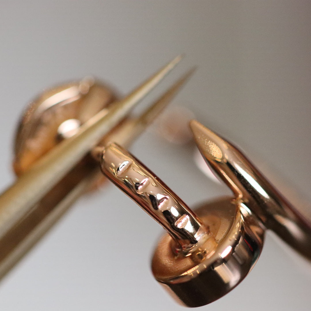 [Shinejoy]JUSTE EARRINGS PINK GOLD