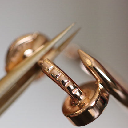 [Shinejoy]JUSTE EARRINGS PINK GOLD