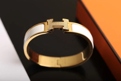 [Shinejoy]H BRACELET GOLD DIAMOND